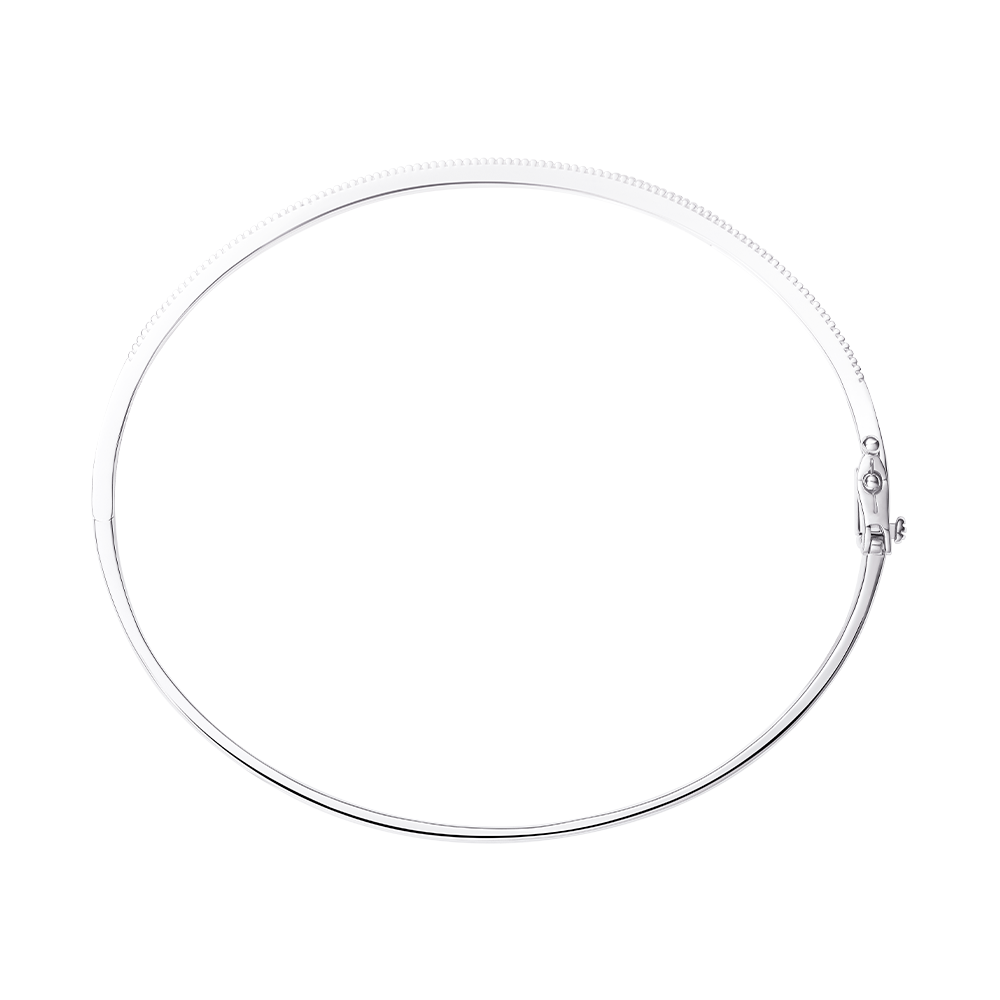 MORVE 14K 랩다이아몬드 뱅글 팔찌 (JJMRBL4BF419W4060)