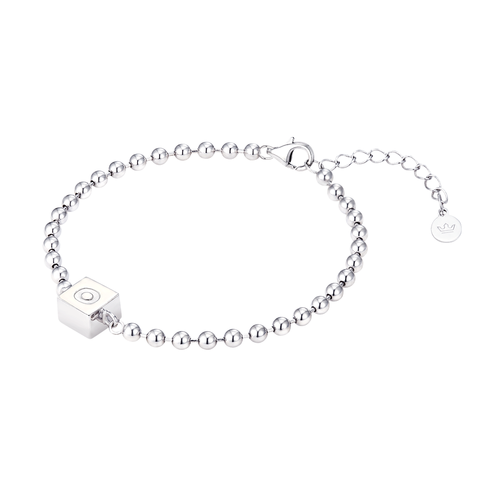 [아이유 PICK] 서울서체 한글 주얼리 볼체인 팔찌 (JJADBZ4BF946SW190)