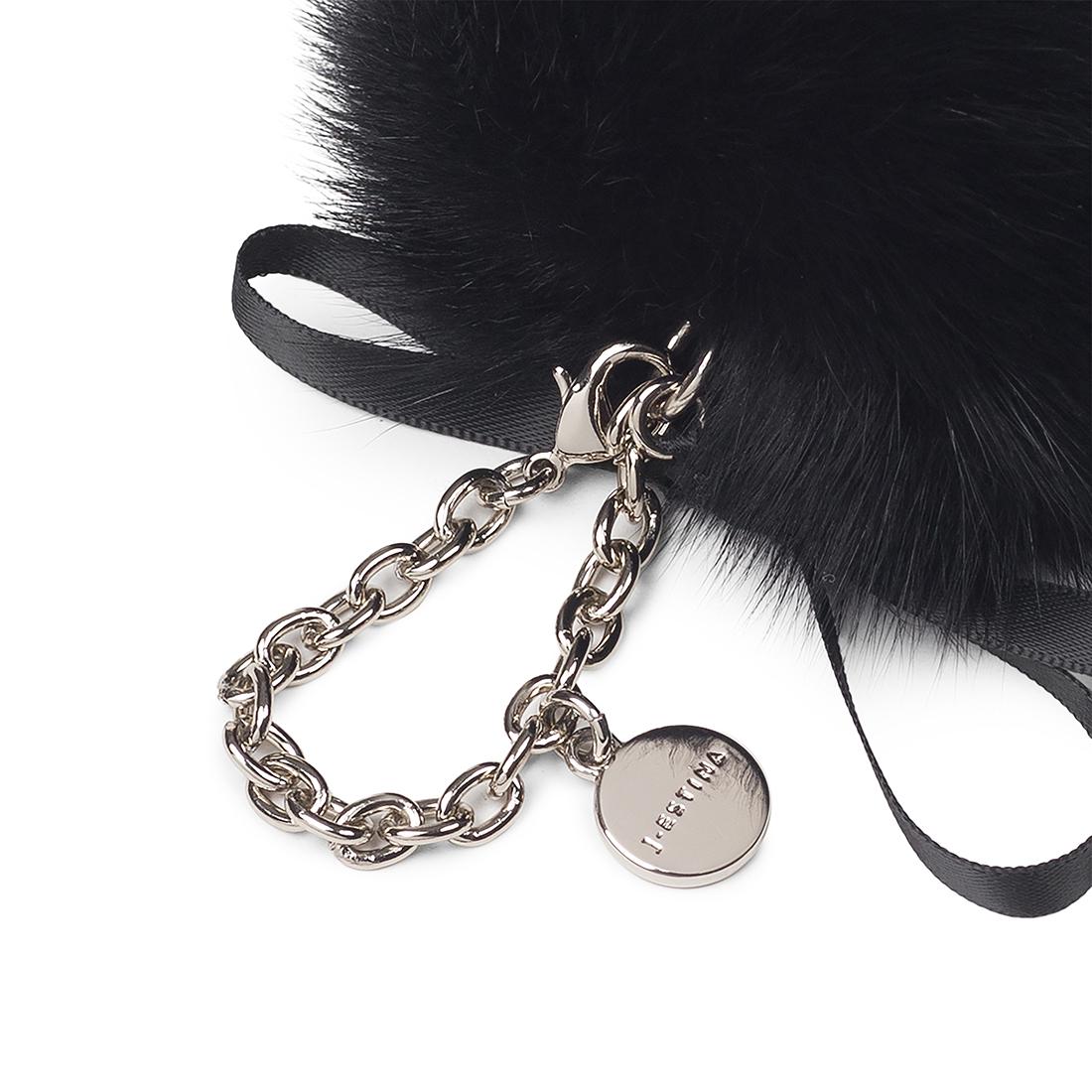 J.LETTER 퍼 리본참 BK (JEACEA4BF310BK320)