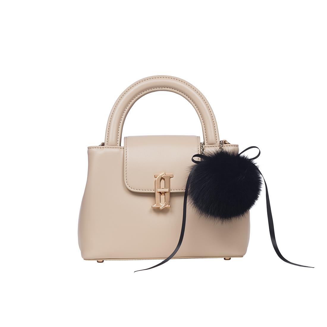 J.LETTER 퍼 리본참 BK (JEACEA4BF310BK320)