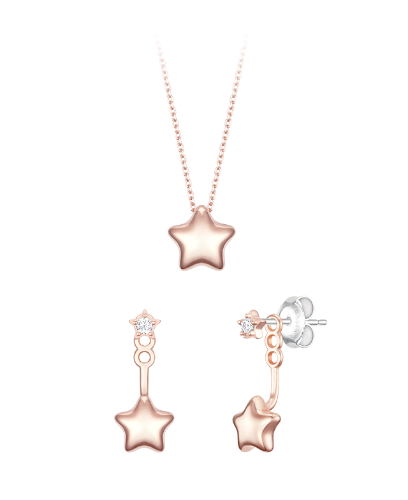 LALA J 별 목걸이+귀걸이 세트 (SET-J0-0113)