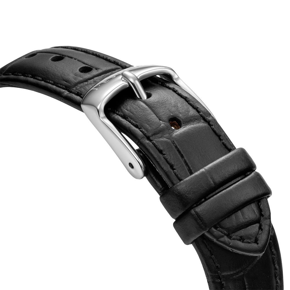 [아이유 PICK] NUOVO TEMPO 렉탱글 가죽 시계 (JWT2LE5BS502WHBK0)