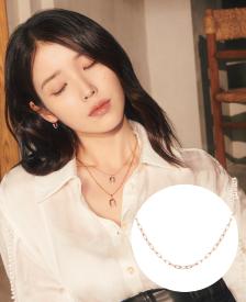 [아이유 PICK] J.Fenella 14K 체인 목걸이 S (JJJTN05B1004R4420)