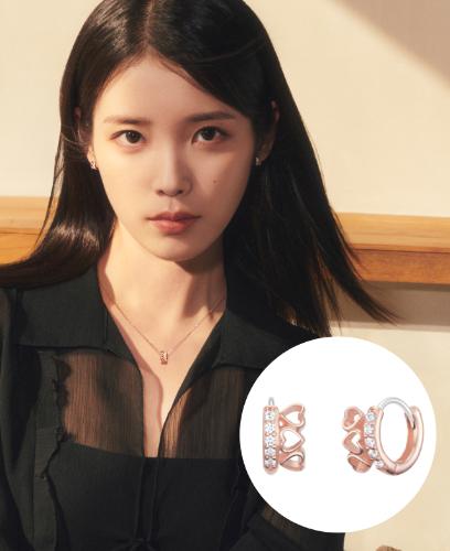 [아이유 PICK] LALA J HEART 귀걸이 (JJLJEQ5B2309SR000)