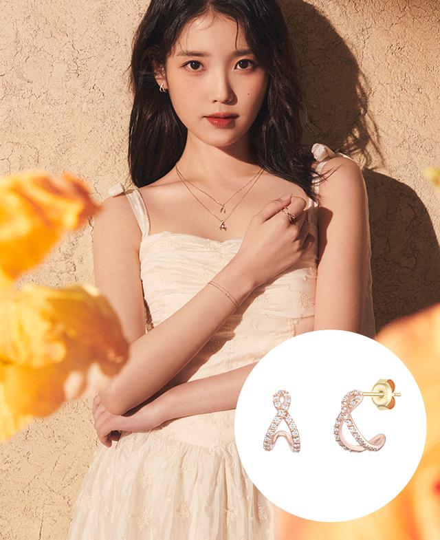 [아이유 PICK] THE WISH 14K 귀걸이 (JJWJEQ5B2102R40A0)