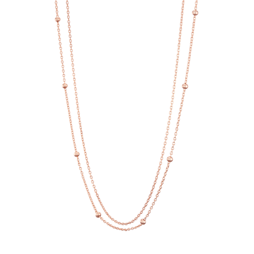 LALA J 더블 체인 목걸이 (JJLJN05B3312SR420)