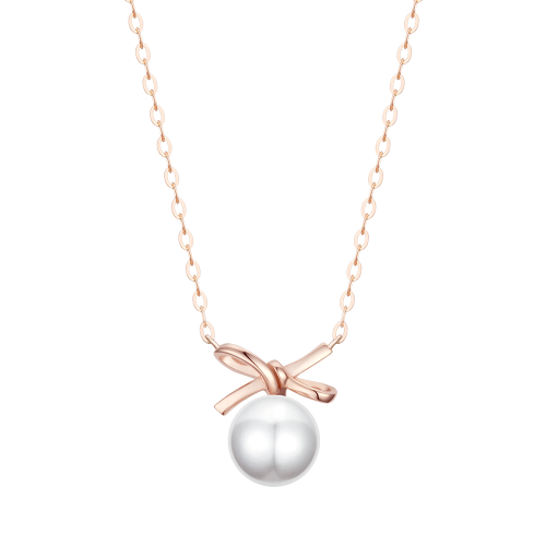 HERBOW 14K 진주 목걸이 (JJRBNI5B3751R4400)