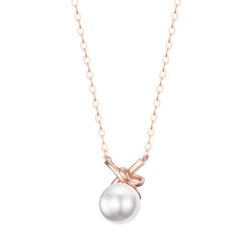 HERBOW 14K 진주 목걸이 (JJRBNI5B3751R4400)