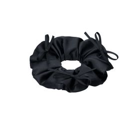 LALA J 새틴 리본 헤어 스크런치 (JALJHS5B4822FABK0)