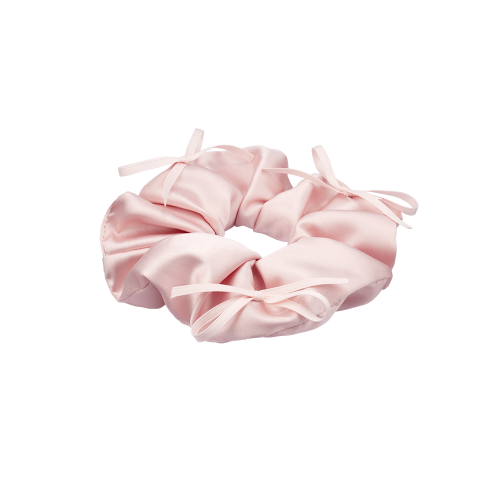 LALA J 새틴 리본 헤어 스크런치 (JALJHS5B4822FAPK0)