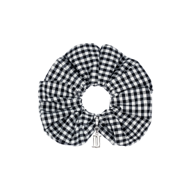 LALA J 깅엄체크 헤어 스크런치 (JALJHS5B4821FABK0)