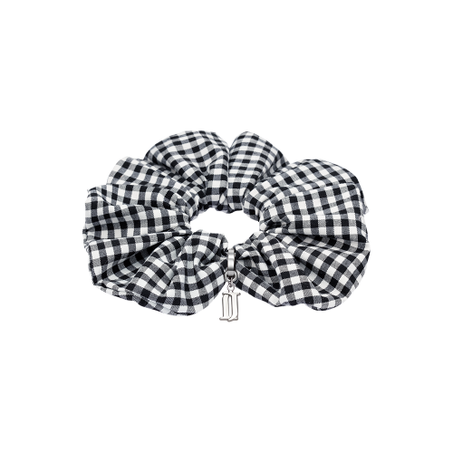 LALA J 깅엄체크 헤어 스크런치 (JALJHS5B4821FABK0)