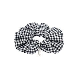 LALA J 깅엄체크 헤어 스크런치 (JALJHS5B4821FABK0)