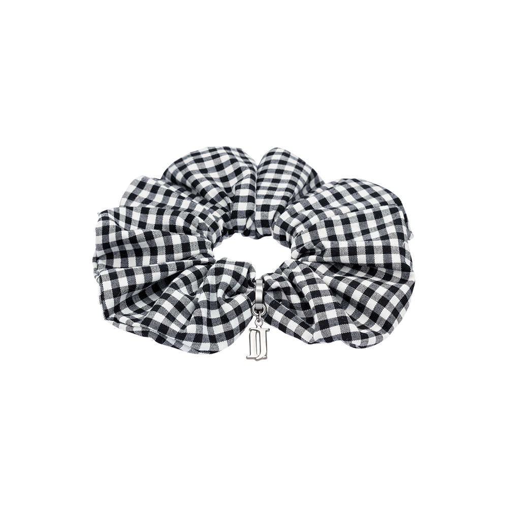 LALA J 깅엄체크 헤어 스크런치 (JALJHS5B4821FABK0)