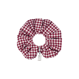 LALA J 깅엄체크 헤어 스크런치 (JALJHS5B4821FARE0)