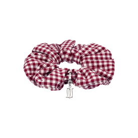 LALA J 깅엄체크 헤어 스크런치 (JALJHS5B4821FARE0)