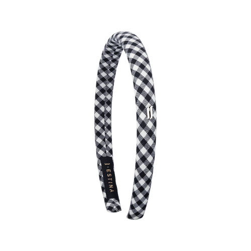 LALA J 깅엄체크 헤어밴드 (JALJHB5B4820FABK0)