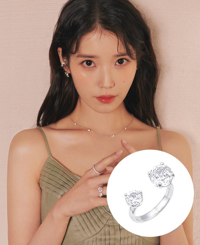 [아이유 PICK] SUNLIT 반지 (JJSLRQ5B4553SW110)
