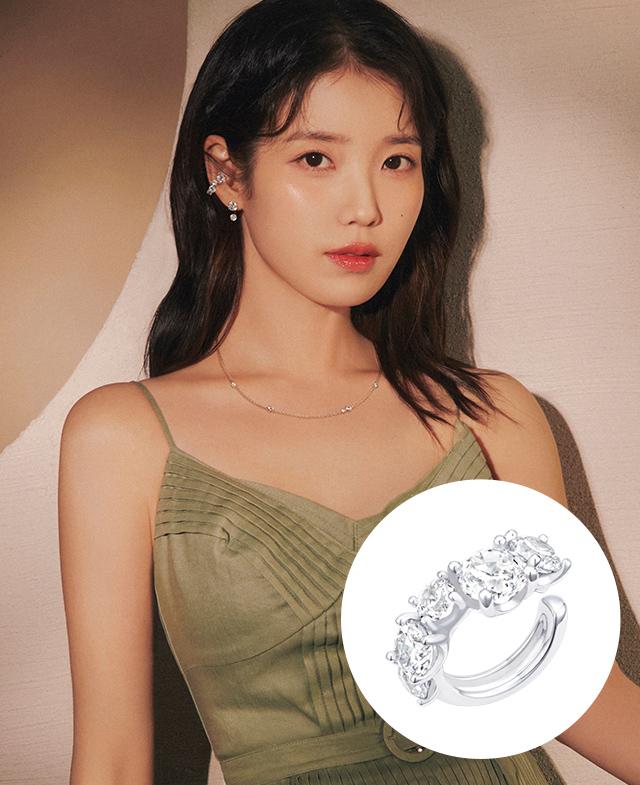 [패밀리 세일] [아이유 PICK] SUNLIT 이어커프 (JJSLEQ5B4551SWP00)