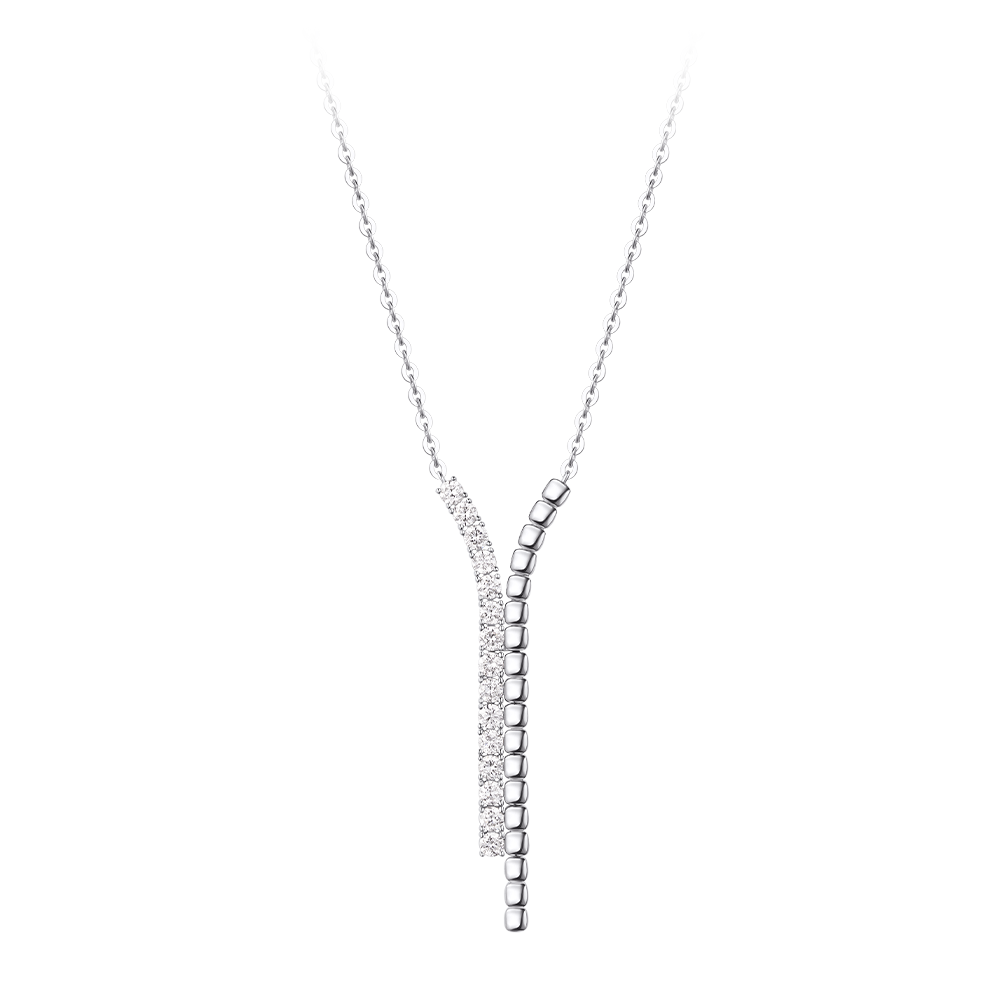 MORVE 14K 랩다이아몬드 목걸이 (JJMRNL5B4403W4500)