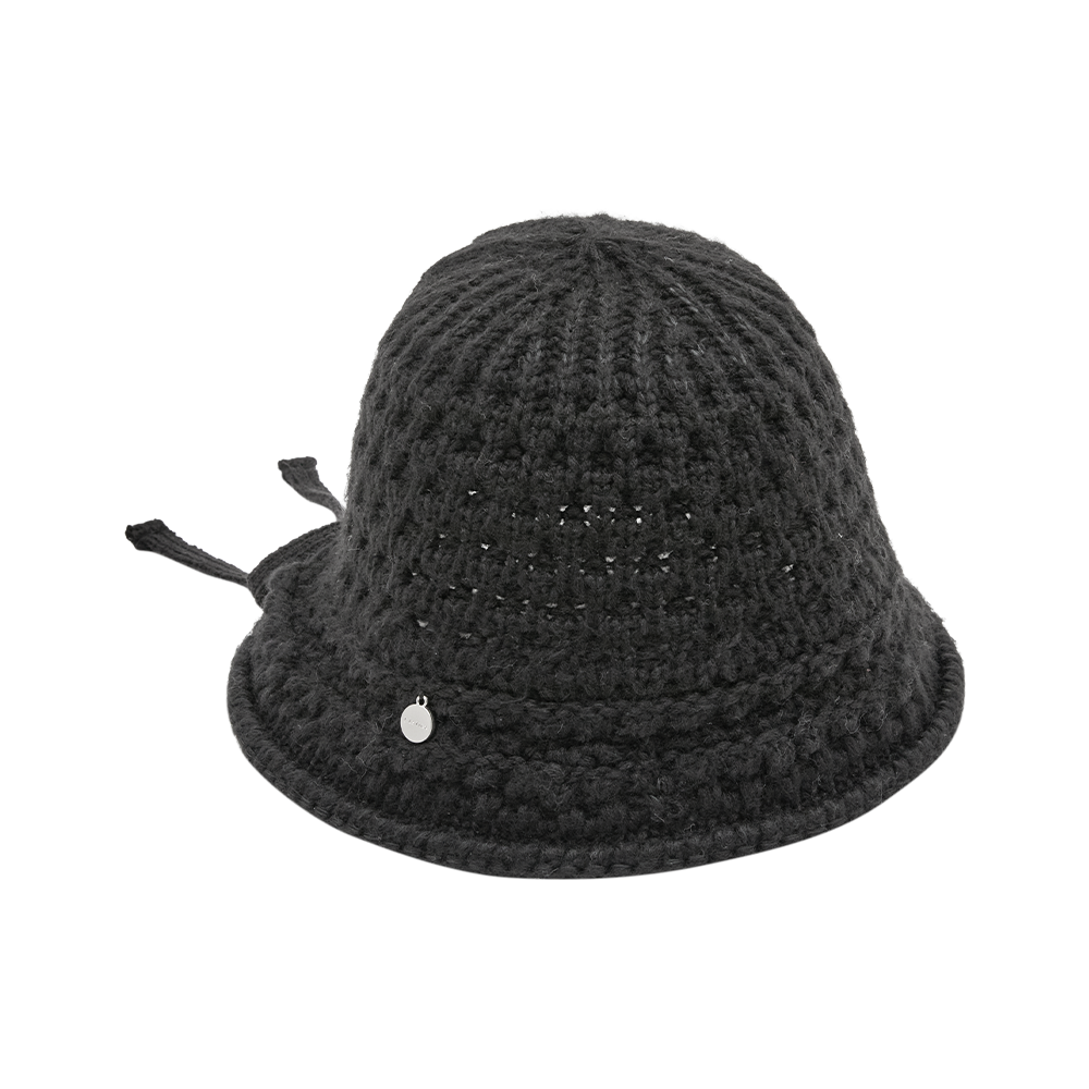 니트 리본 버킷햇 BK (JEACEM5BF923BK260)