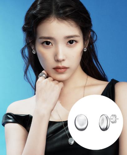 [아이유 PICK] UNIS PEBBLE 귀걸이 (JJUNE05B5500SW000)