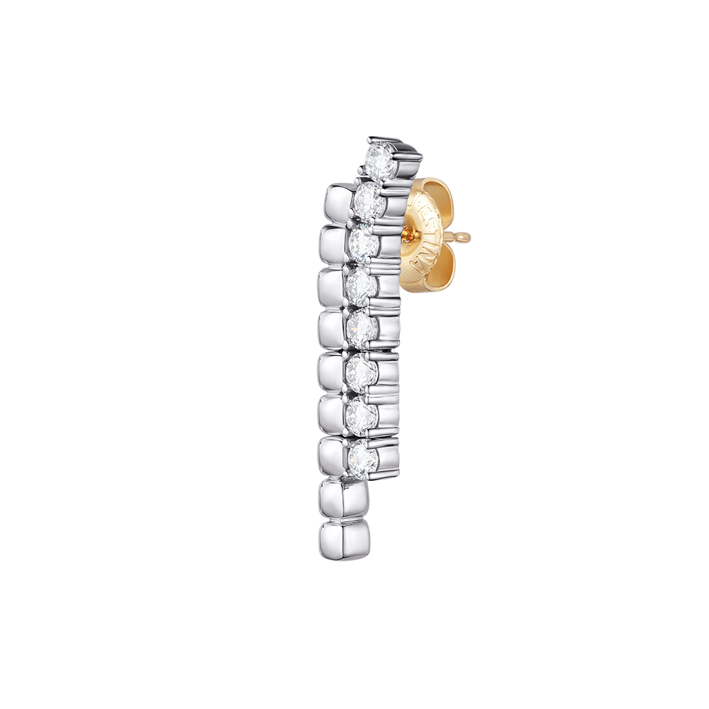 MORVE 14K 랩다이아몬드 싱글 귀걸이 L (JJMREL5B5408W4PL0)