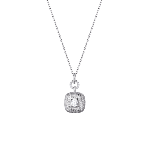 MORVE 14K 랩다이아몬드 목걸이 (JJMRNL5B5405W4420)