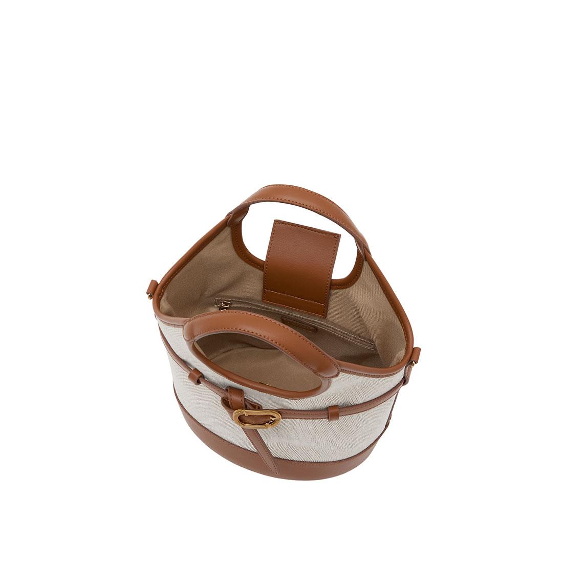 HAZEL 캔버스 SM 토트 BR (JHNCHD6BS979BR270)