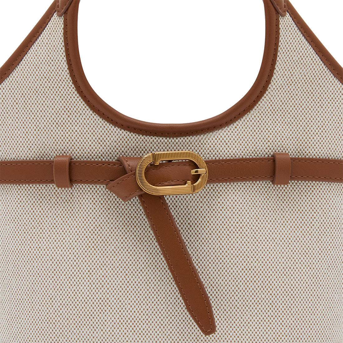 HAZEL 캔버스 SM 토트 BR (JHNCHD6BS979BR270)