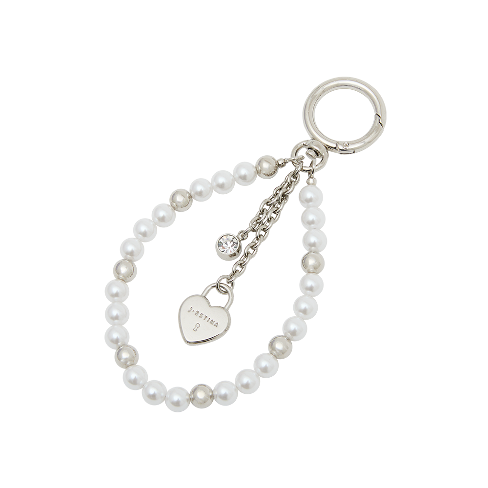 J.LETTER 러브 진주 키링 SI (JEACEA6BS980SI360)