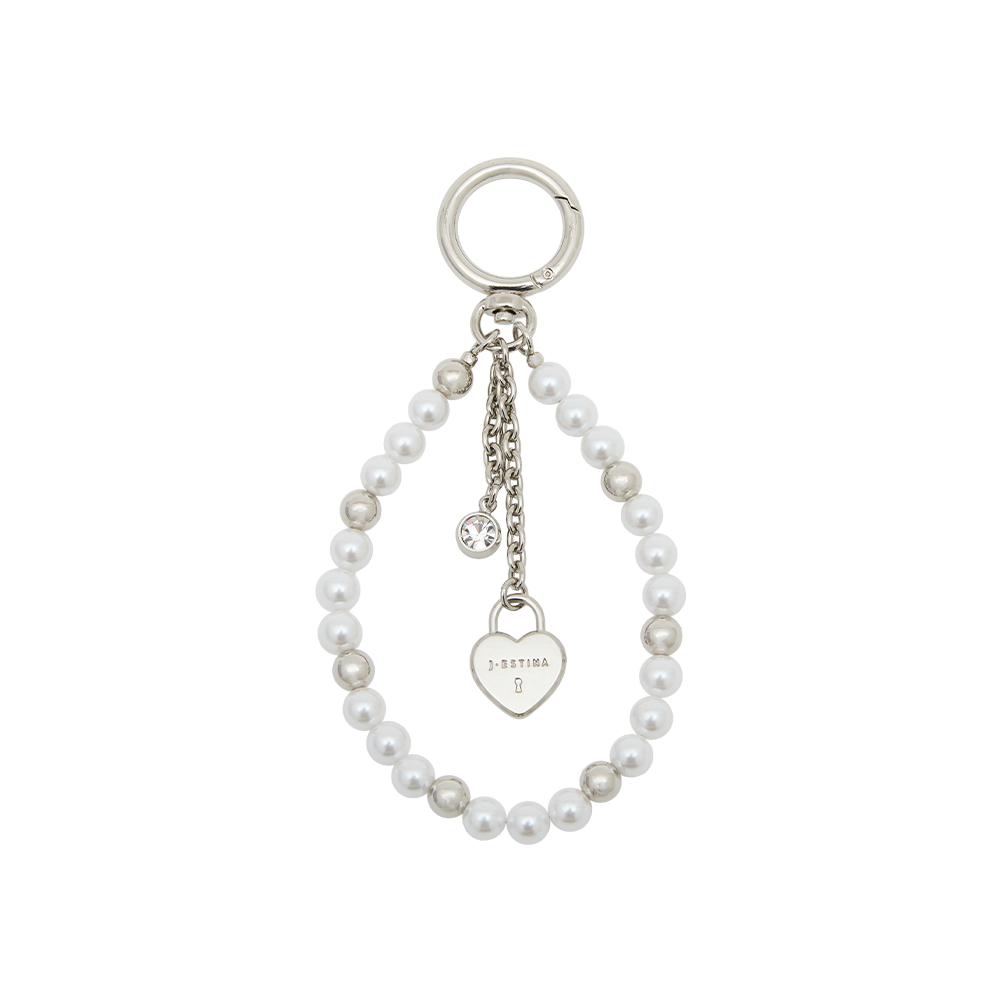 J.LETTER 러브 진주 키링 SI (JEACEA6BS980SI360)