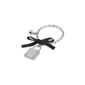 J.LETTER 미니 리본 락 참 SI (JEACEA5BF978SI360)