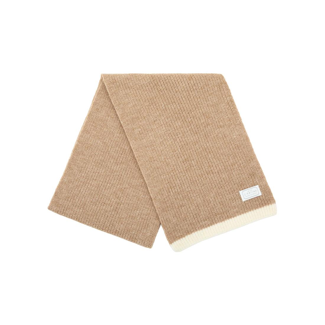 J.LETTER 컬러트림 머플러 장갑세트 BE (JEACEC5BF581BE260)
