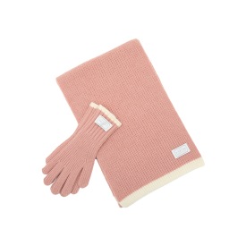 J.LETTER 컬러트림 머플러 장갑세트 PK (JEACEC5BF581PK260)