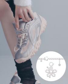 STELLA 진주 비드 슈즈참 SET (JJLJMZ4BF395BR000)