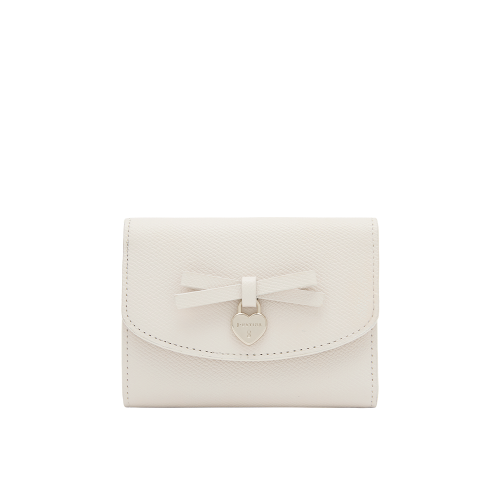 JANE 리본 3단 미니 반지갑 IV (JSNCSC6BS747IV010)