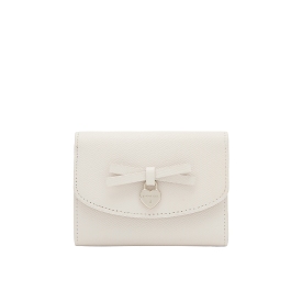 JANE 리본 3단 미니 반지갑 IV (JSNCSC6BS747IV010)