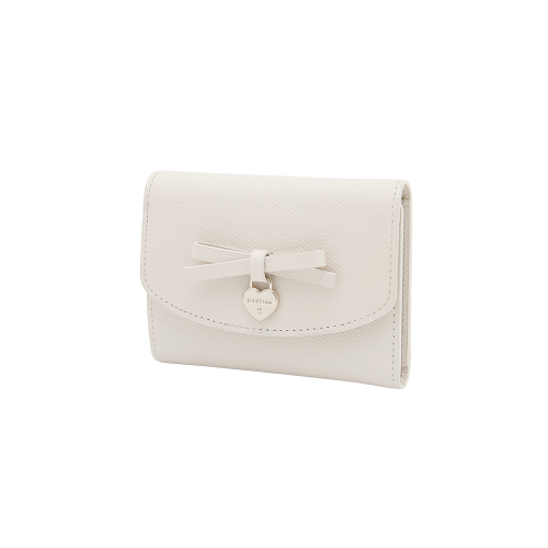 JANE 리본 3단 미니 반지갑 IV (JSNCSC6BS747IV010)