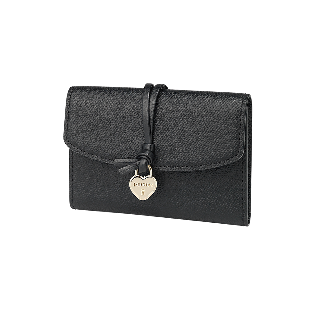 JANE 플랩 카드지갑 BK (JSNCSF5BS748BK010)