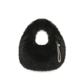 PULITO(FUR) SM 토트 BK (JHNEHD5BF181BK320)