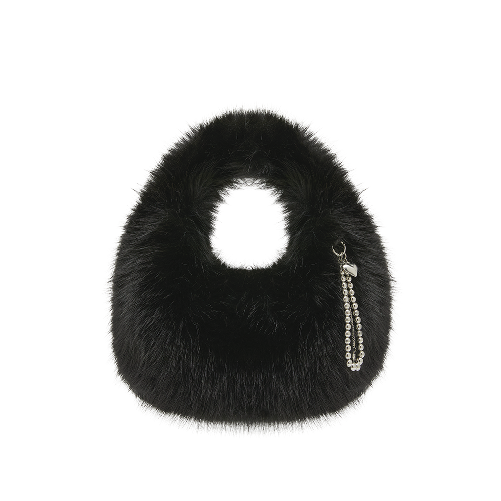 PULITO(FUR) SM 토트 BK (JHNEHD5BF181BK320)