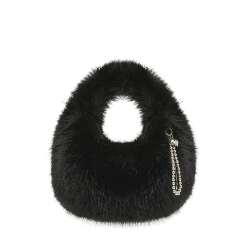 PULITO(FUR) SM 토트 BK (JHNEHD5BF181BK320)