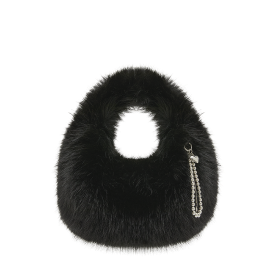 PULITO(FUR) SM 토트 BK (JHNEHD5BF181BK320)