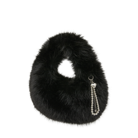 PULITO(FUR) SM 토트 BK (JHNEHD5BF181BK320)