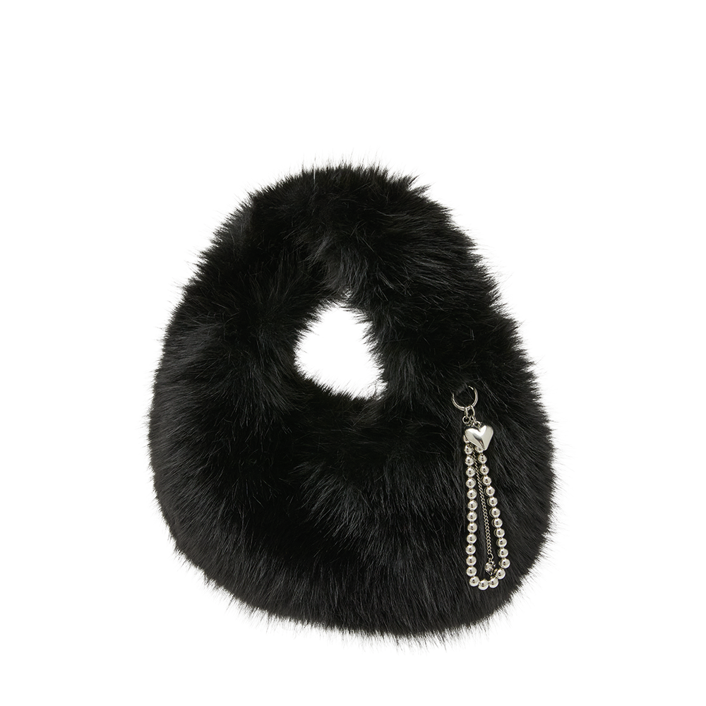 PULITO(FUR) SM 토트 BK (JHNEHD5BF181BK320)