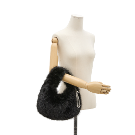 PULITO(FUR) SM 토트 BK (JHNEHD5BF181BK320)