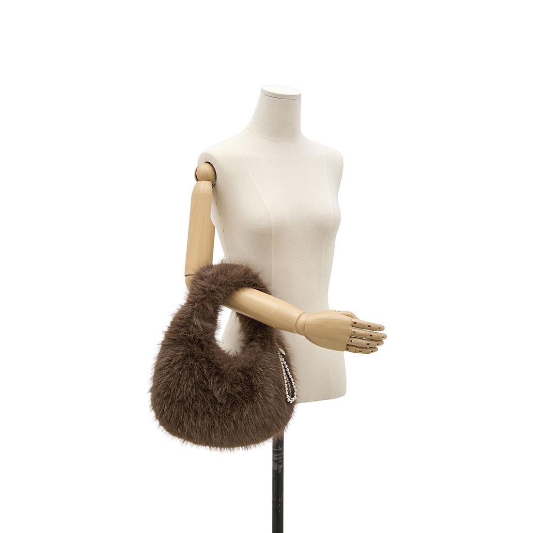 PULITO(FUR) SM 토트 BR (JHNEHD5BF181BR320)