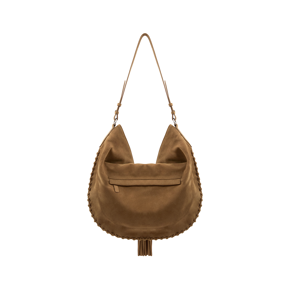 TASSIA 스웨이드 MD 호보 CB (JHNCHA5BF981CB260)