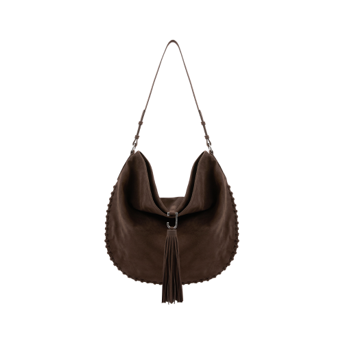 TASSIA 스웨이드 MD 호보 DB (JHNCHA5BF981DB260)